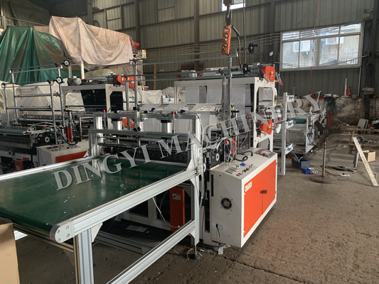 Fully Automaic Two Layer Six Lines Bottom Sealing Bag Making Machine